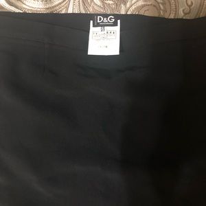 D&G black skirt